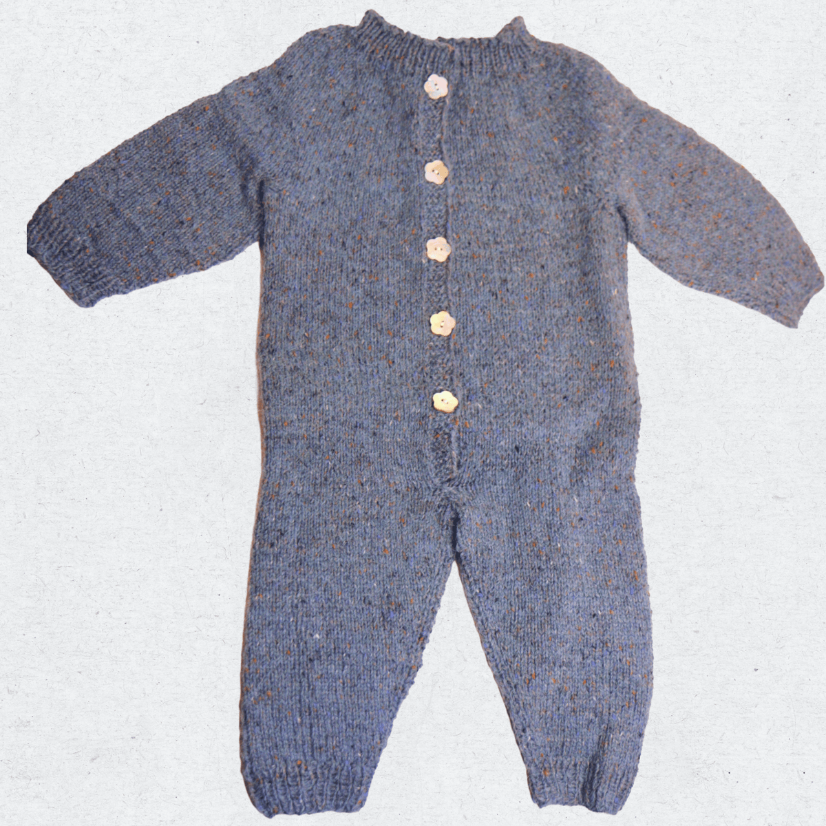 Wool jumpsuit Bluebell