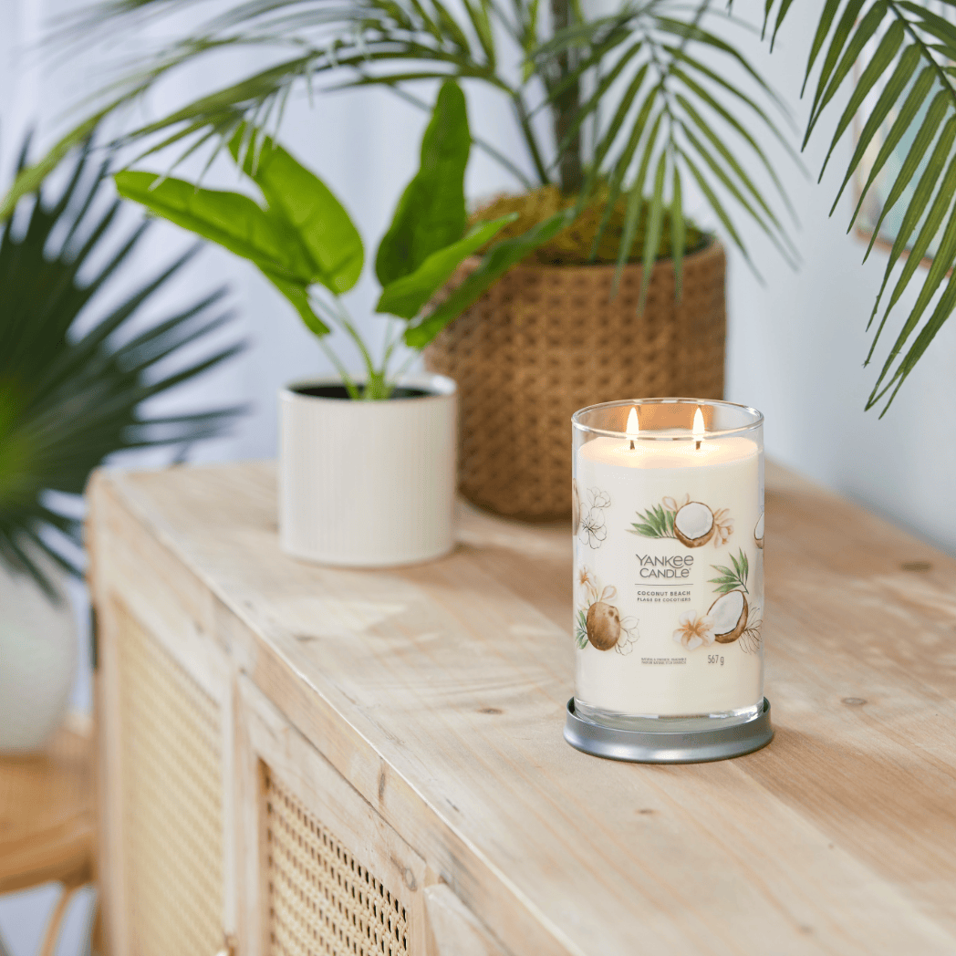 Coconut beach tuoksukynttilä Yankee Candle L jar